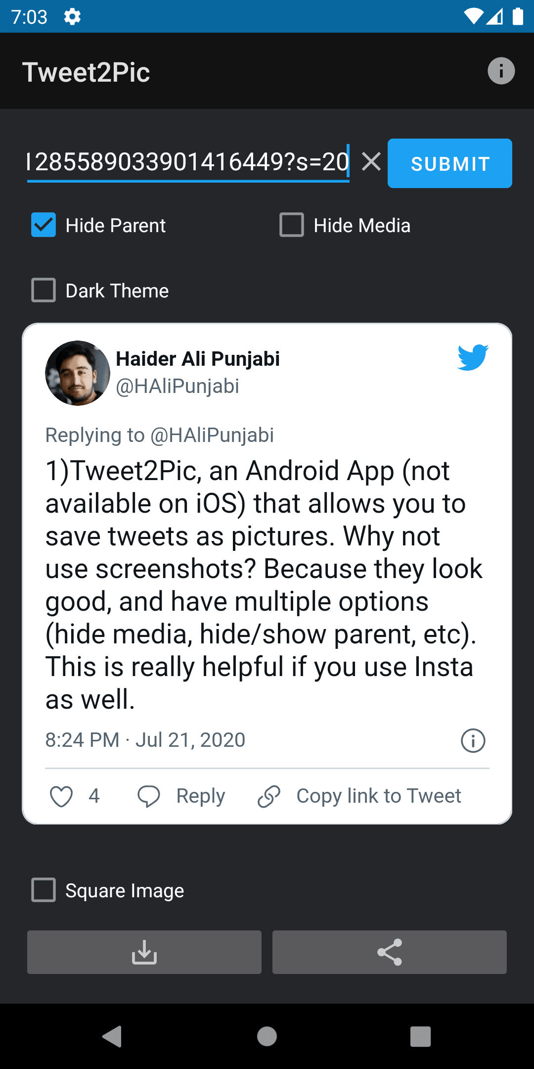 Device Screenshot