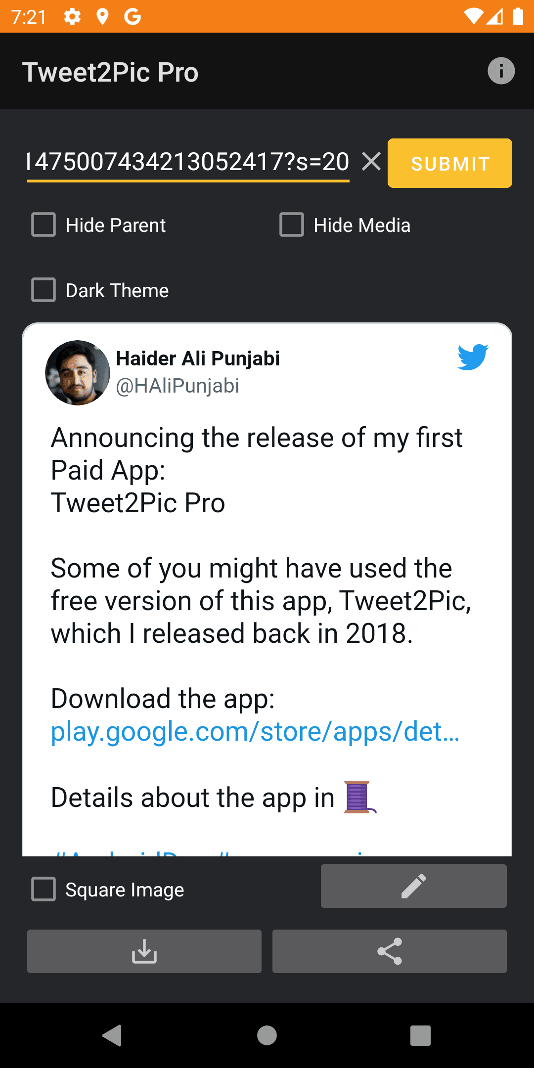 Device Screenshot